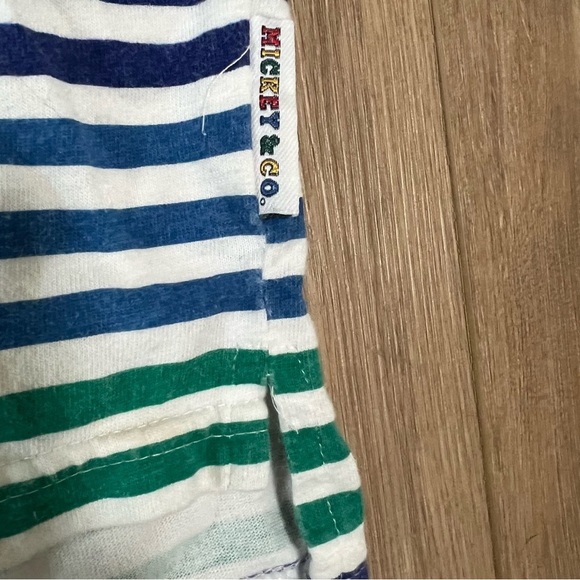 Vintage Mickey & Co Mickey Mouse Striped Polo for Toddler - size 2T - Picture 6 of 7
